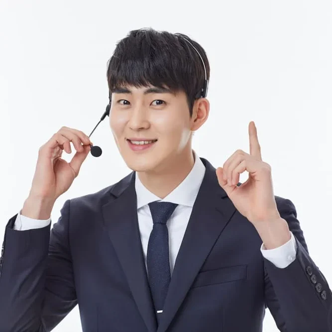 대구당일급전 접수 순서를 전화로 안내하는 상담 담당자